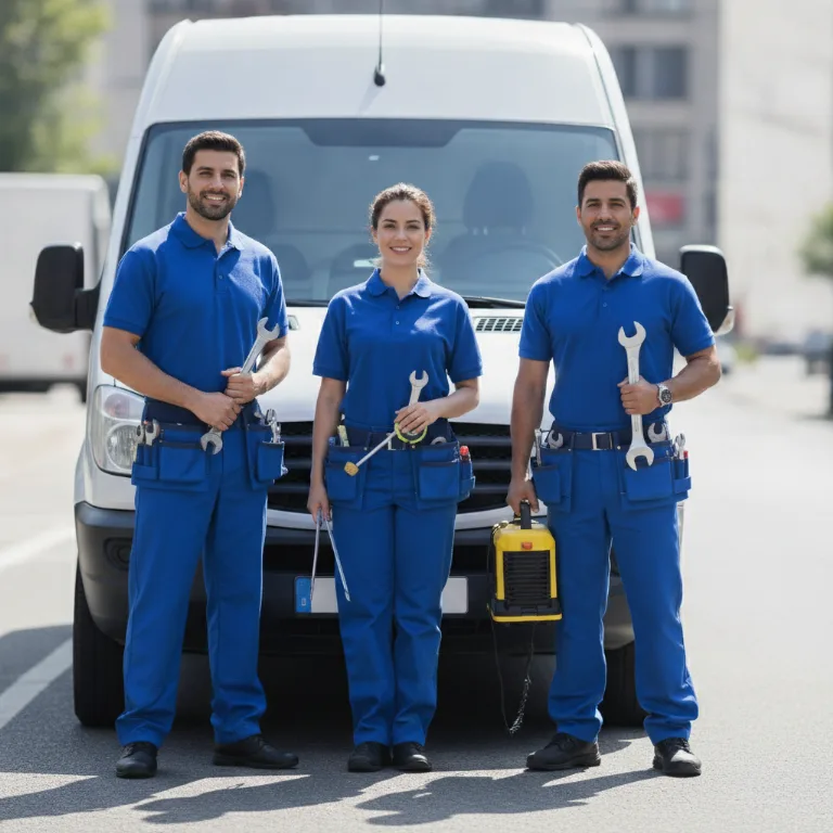 Industrial Laundry team in Visalia